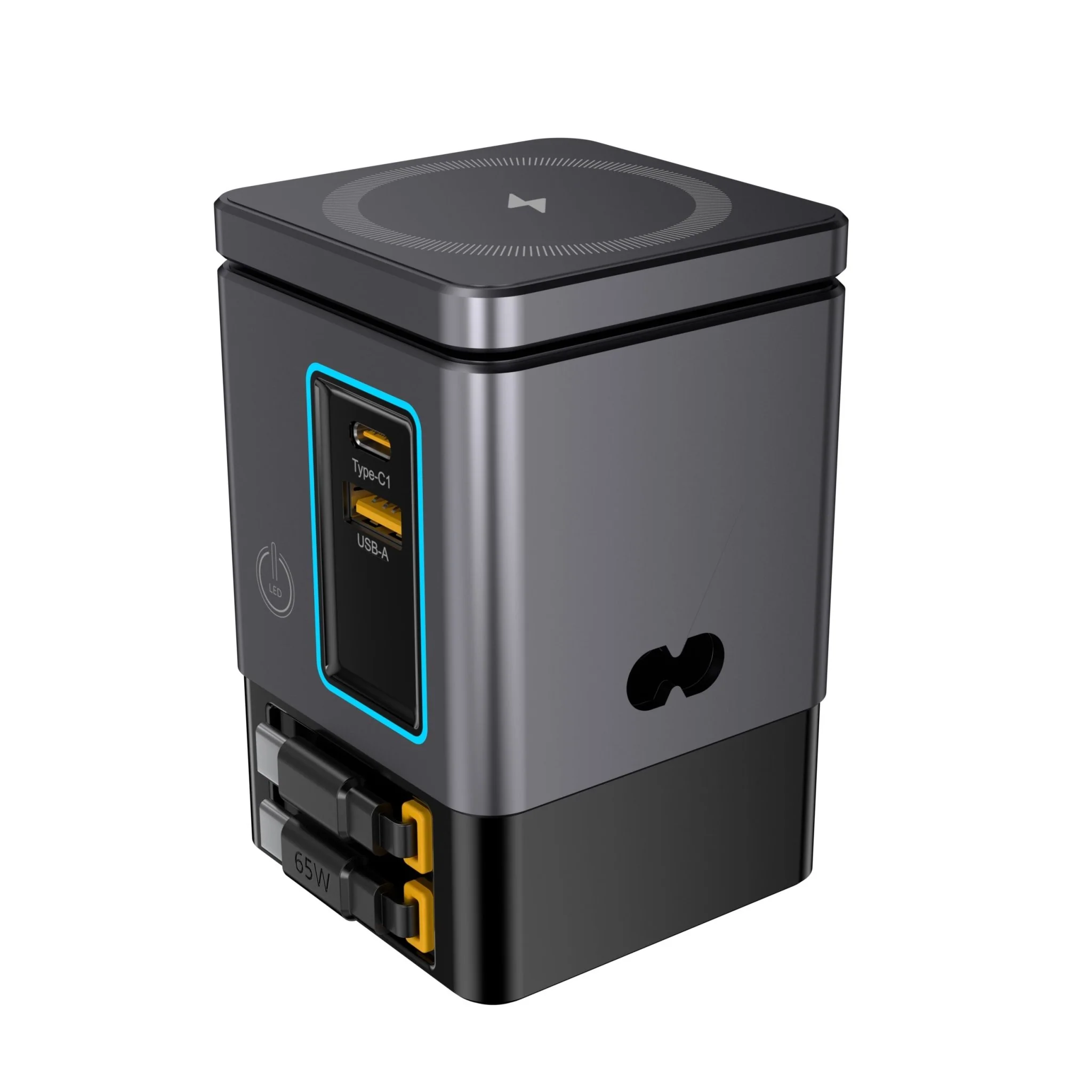 FlexHub – 105W 6-in-1 Wireless Charging Station for Multiple Devices - Image 6