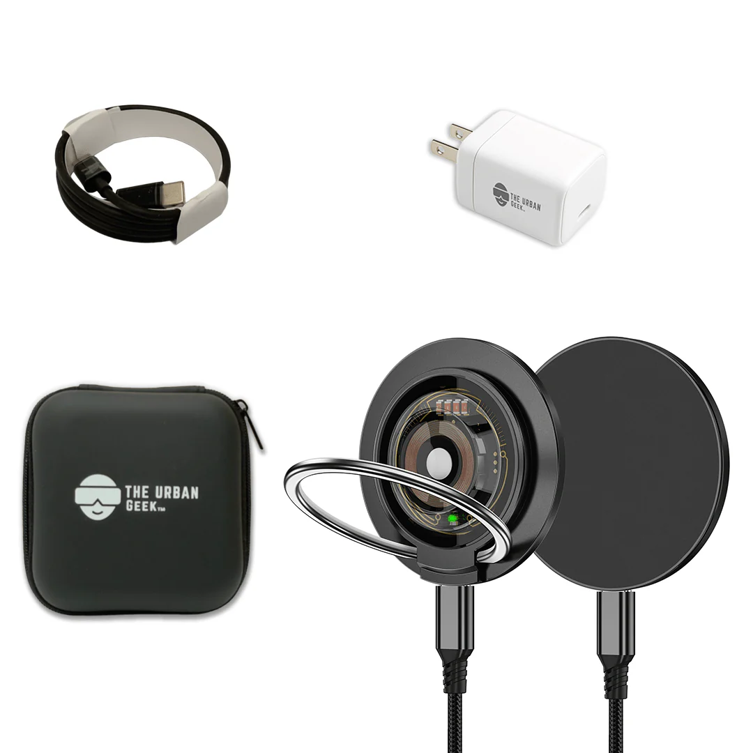 FlexRing - Qi 3-in-1 Magnetic Ring Stand Wireless Charger - Image 8