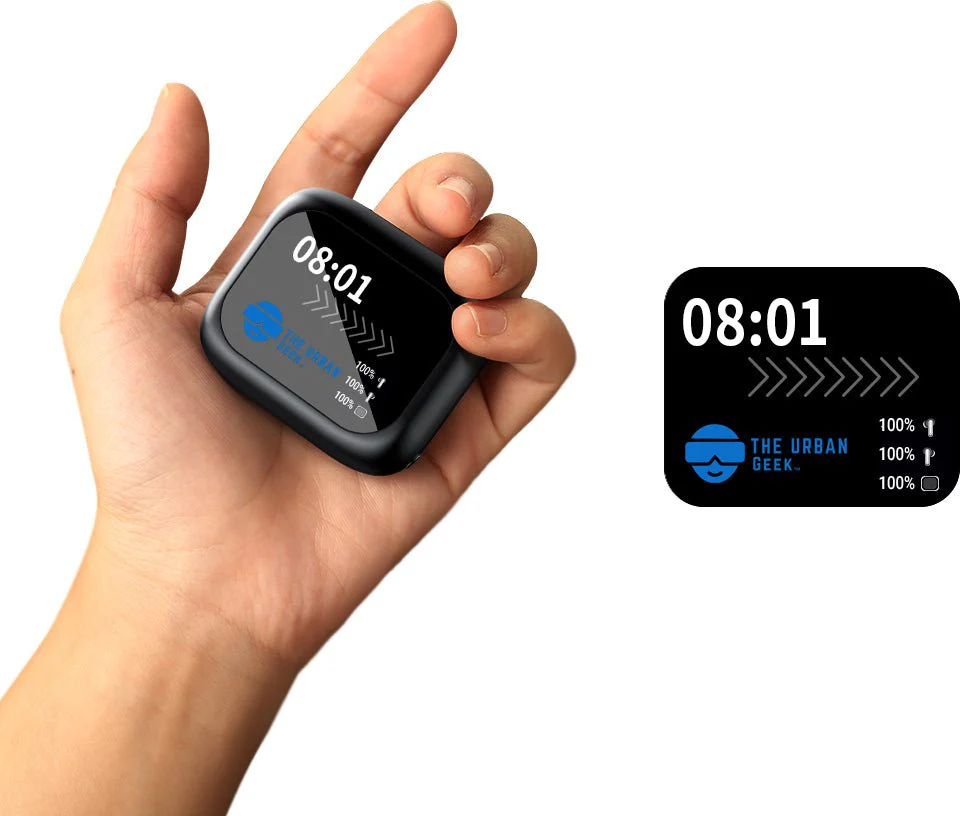 Groove Buds Wireless Noise Cancelling Earbuds with Touch Screen Case - Image 7