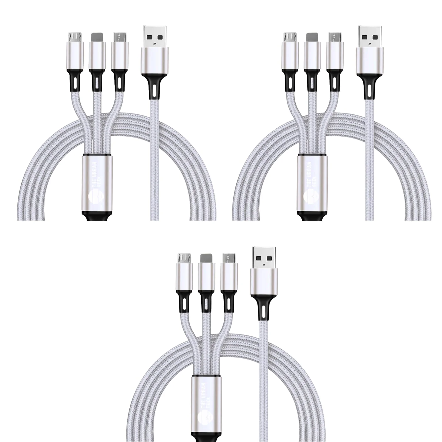 Link Trio 3-in-1 Charging Cable – [3 Pack] - Image 6
