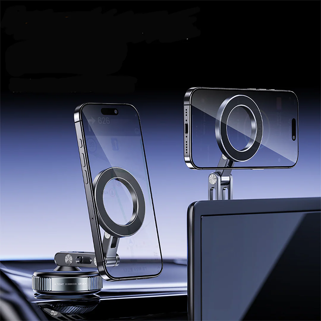 Grip Magnetic Car Mount – Strong Hold with Vacuum Lock & 360° Rotation - Image 3