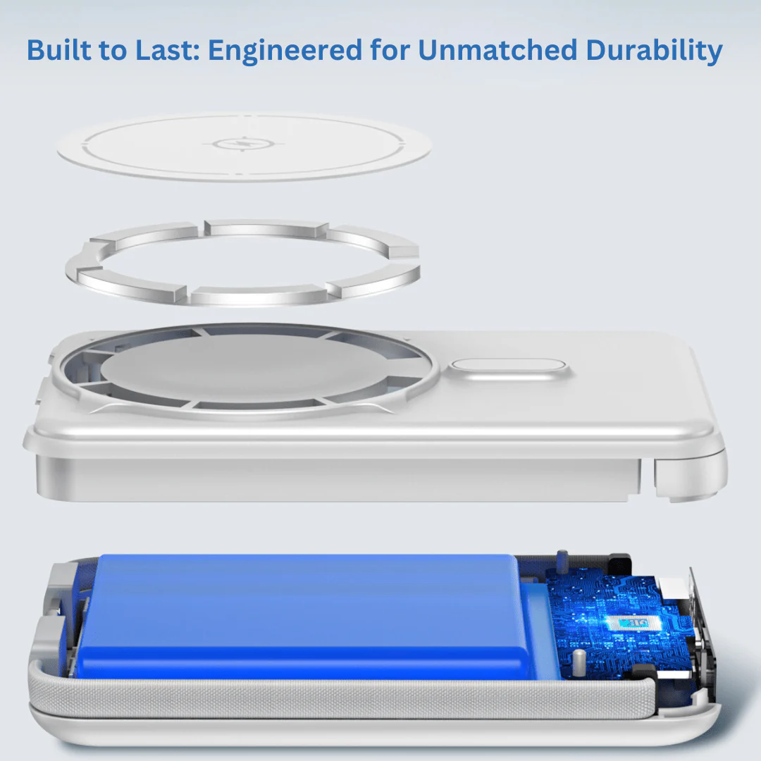 PowerGo – Magnetic Wireless 4-in-1 Power Bank (10,000 mAh) - Image 29