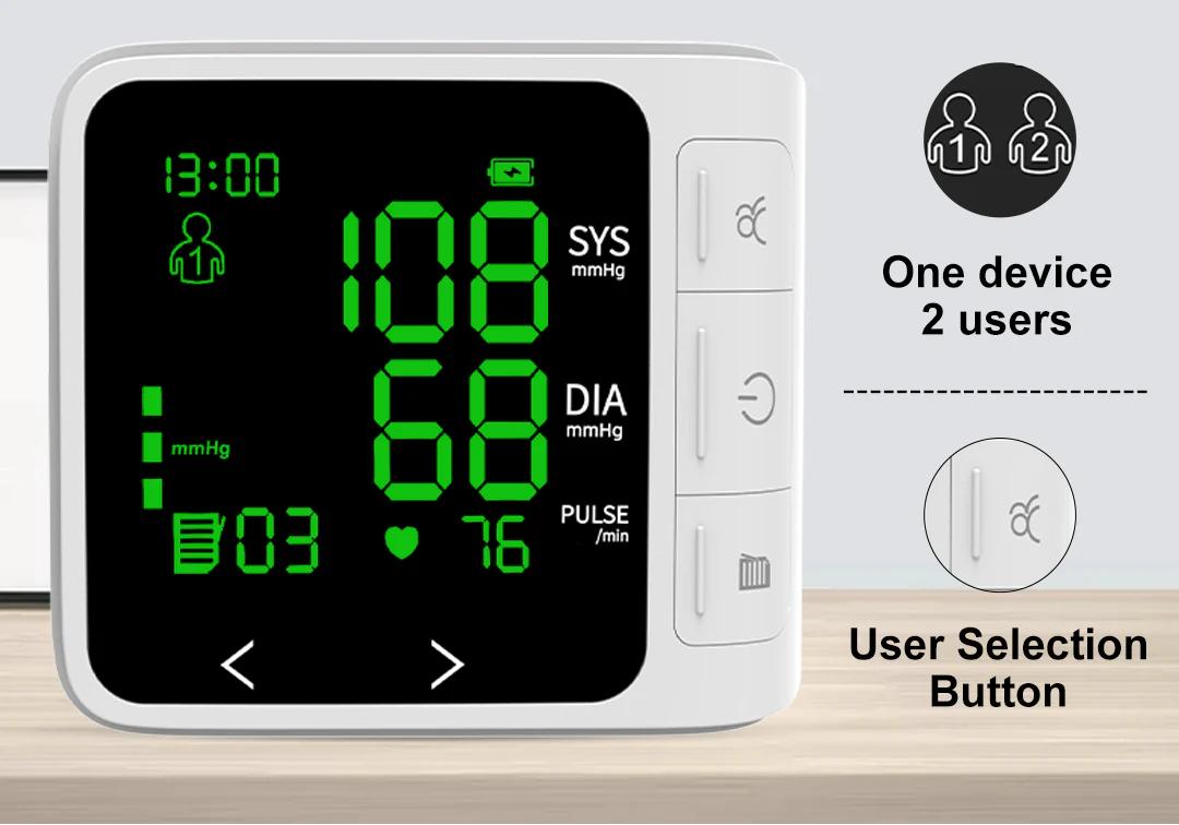 EasyPulse Wrist Blood Pressure and Heart Rate Monitor - Image 6