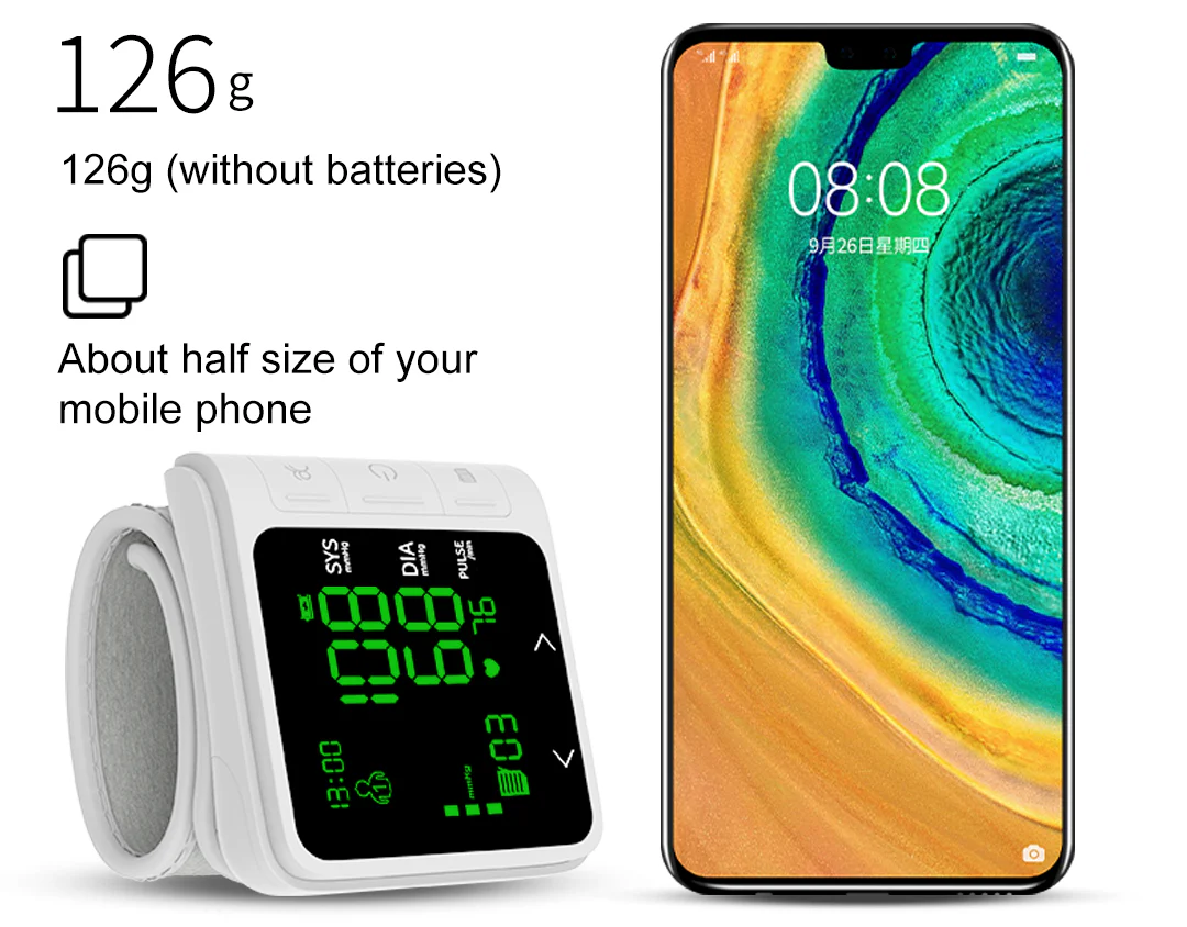 EasyPulse Wrist Blood Pressure and Heart Rate Monitor - Image 7